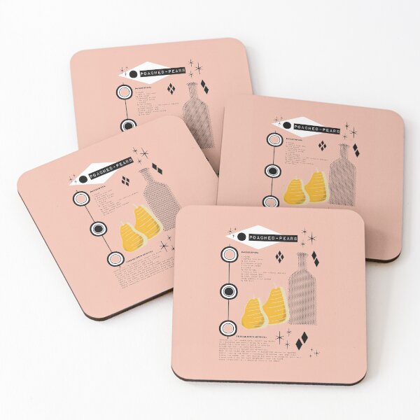 Item preview, Poached-Pears Pink designed and sold by susycosta.