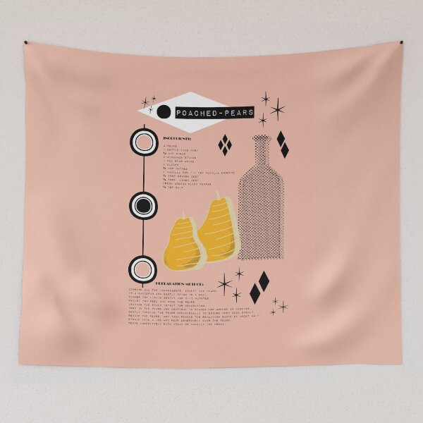 Item preview, Poached-Pears Pink designed and sold by susycosta.