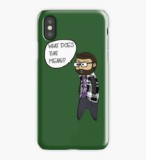 Flick the Ben iPhone Case