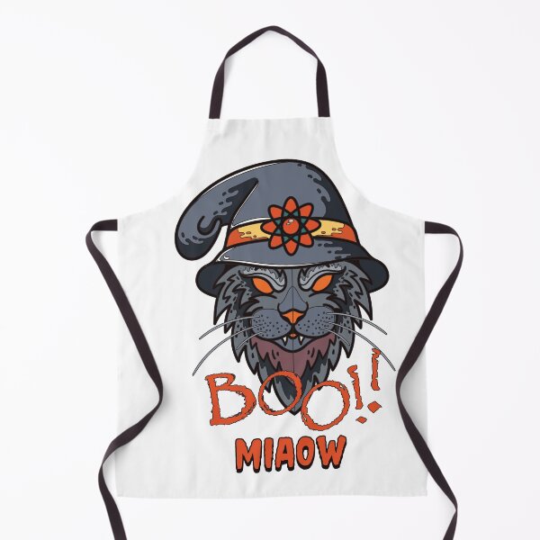 Item preview, boo , miaow Halloween cat designed and sold by E-KaLsshop.
