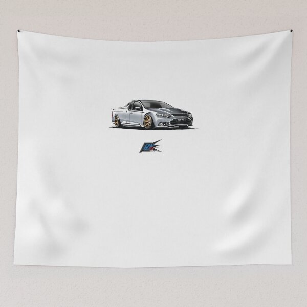 Item preview, ford falcon XR6 UTE silver  designed and sold by MissBoujiee.