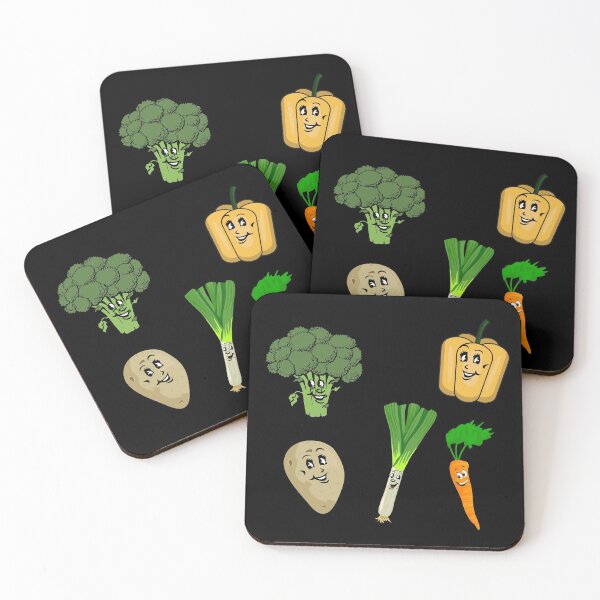Item preview, Happy Vegetables designed and sold by titanosdesign.