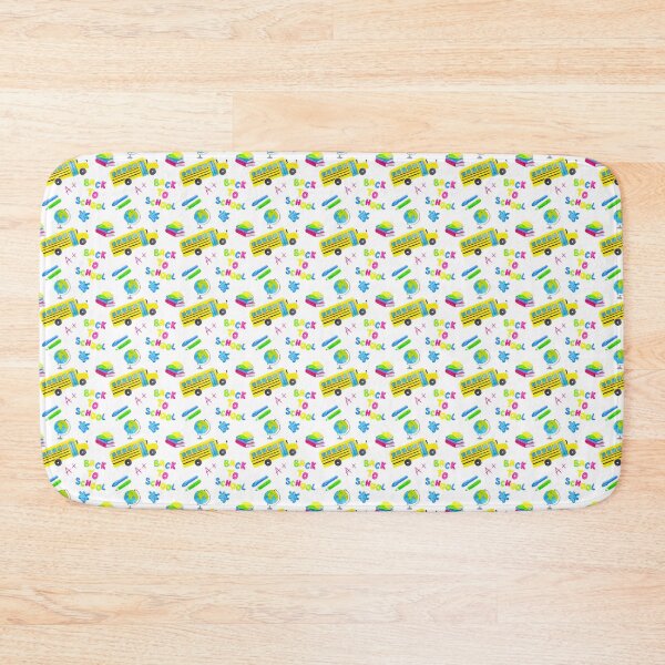 Item preview, School Bus Seamless Pattern designed and sold by Vanthuandesign.