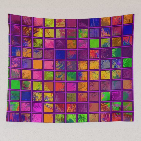 Item preview, Jazzy Squares designed and sold by Finding Fortuity.