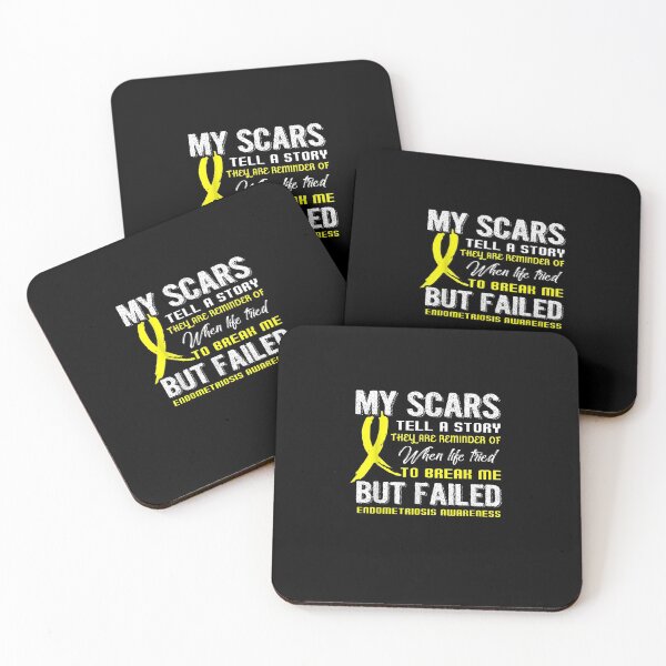 Item preview, My Scars Tell A Story Endometriosis Awareness designed and sold by JasonNathaya.