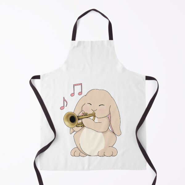 Item preview, Cute Bunny Trumpet Player designed and sold by Jazznote.