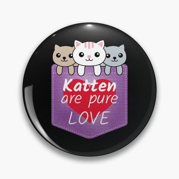 Item preview,  cat in your pocket, Katten is pure Love - 2 designed and sold by sama-stylish.