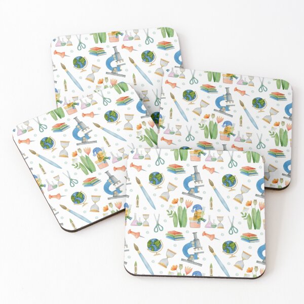 Item preview, Teacher Seamless Pattern watercolor designed and sold by Vanthuandesign.