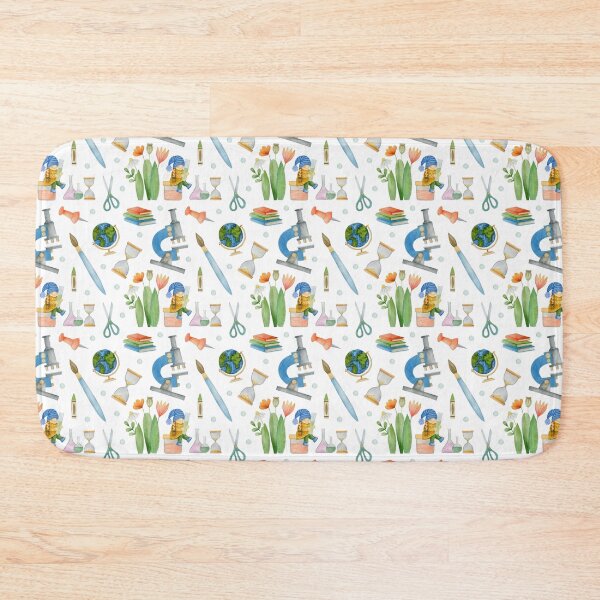 Item preview, Teacher Seamless Pattern watercolor designed and sold by Vanthuandesign.