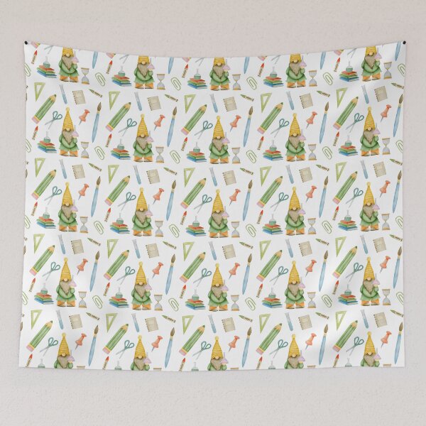 Item preview, Teacher Seamless Pattern designed and sold by Vanthuandesign.