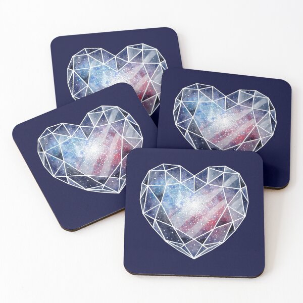 Item preview, Galaxy crystal heart designed and sold by savousepate.