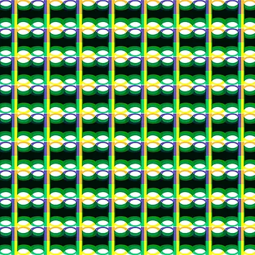 Artwork thumbnail, Geometric Patterns Using Small Letter b Design 1 by ClassyPatterns