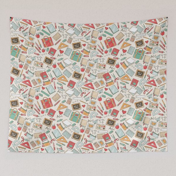 Item preview, Teacher Seamless Pattern designed and sold by Vanthuandesign.