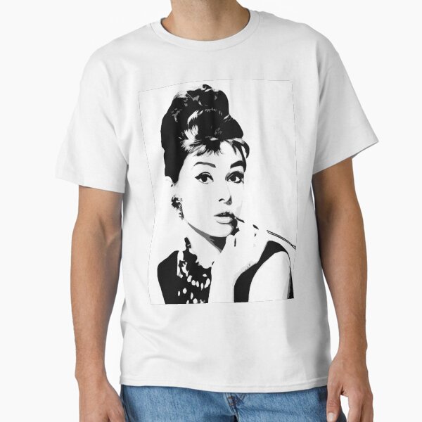 Item preview, Audrey Hepburn Portrait Art designed and sold by TresChicXO.