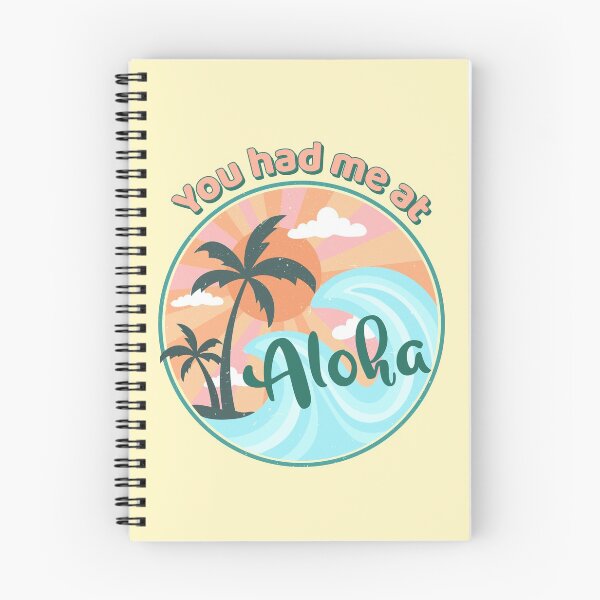 Item preview, You Had Me At Aloha. Vintage Hawaiian Aloha Palm Scene designed and sold by Rebel-Design.