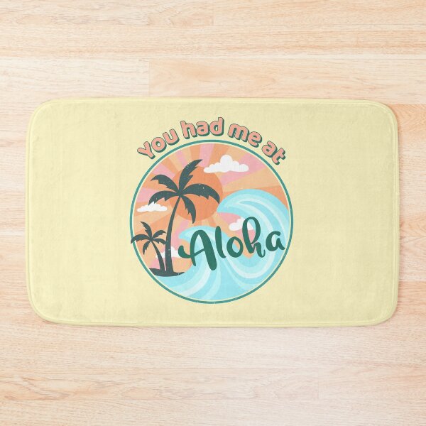 Item preview, You Had Me At Aloha. Vintage Hawaiian Aloha Palm Scene designed and sold by Rebel-Design.