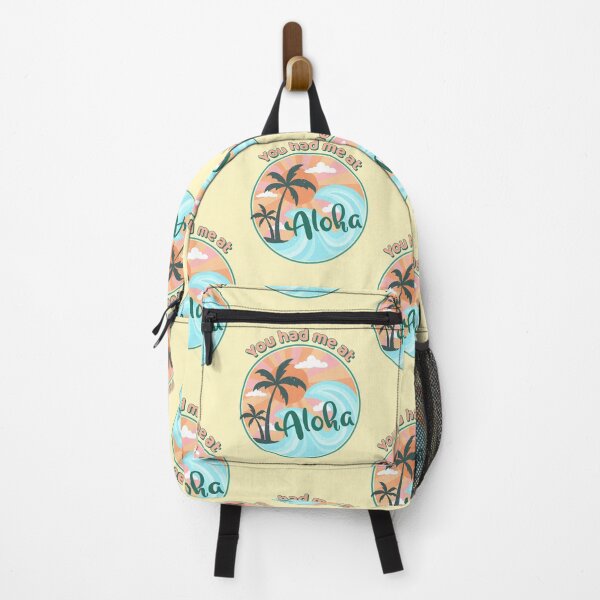 Item preview, You Had Me At Aloha. Vintage Hawaiian Aloha Palm Scene designed and sold by Rebel-Design.