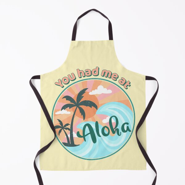 Item preview, You Had Me At Aloha. Vintage Hawaiian Aloha Palm Scene designed and sold by Rebel-Design.