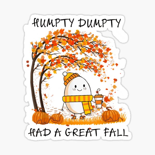 VTG 90s Stickers Mixed Lot ￼of Nursery Rhymes Humpty Dumpty