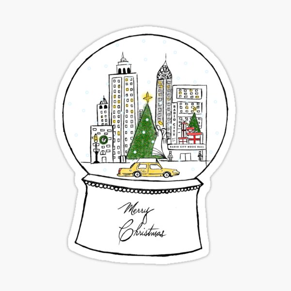 Item preview, New York in the Snow designed and sold by nikkiandkatie.
