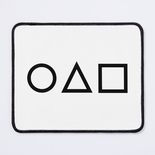 Item preview, Circle Triangle Square Invitation black Geometric Game Play designed and sold by Hyper-Field.