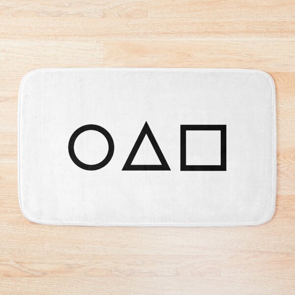 Item preview, Circle Triangle Square Invitation black Geometric Game Play designed and sold by Hyper-Field.