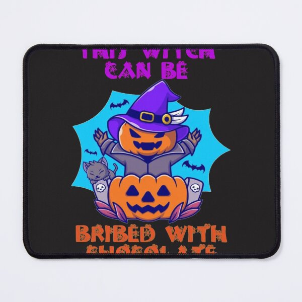 Item preview, halloween this witch can be bribed with chocolate designed and sold by carolcollins54.