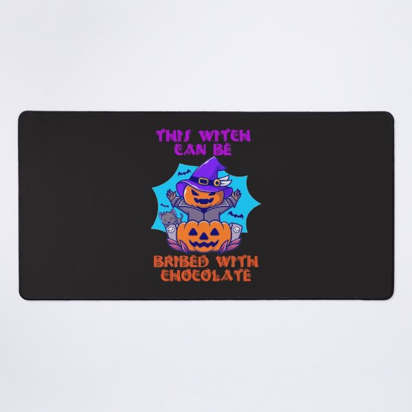 Item preview, halloween this witch can be bribed with chocolate designed and sold by carolcollins54.