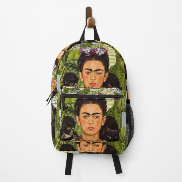 Item preview, Frida Kahlo "Self Portrait with Thorn Necklace and Hummingbirds" designed and sold by lava-girl.
