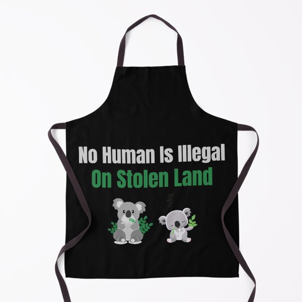 Item preview, No Human is illegal on Stolen Land| Stolen Lands| Occupied Lands| illegal settlement (Fifth Edition): designed and sold by TheShahinDesign.
