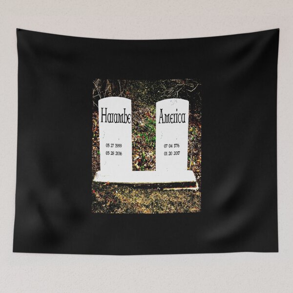 Item preview, harambe america rip  designed and sold by earlstevens.