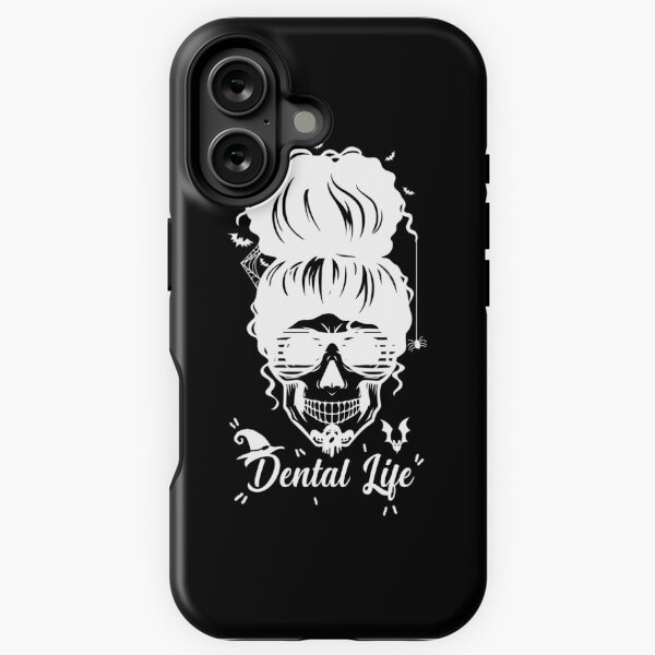 Vista previa del artículo con la obra «Messy Bun Dental Life: regalo divertido para enfermeras», diseñado y vendido por Snovelty.