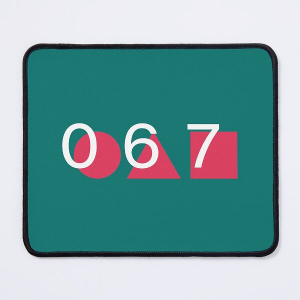 Item preview, Player Number 067 Circle Triangle Square designed and sold by ketrena.