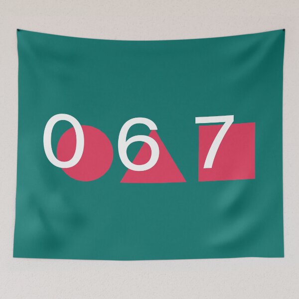 Item preview, Player Number 067 Circle Triangle Square designed and sold by ketrena.
