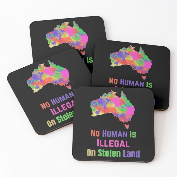Item preview, No Human is illegal on Stolen Land| Stolen Lands| Occupied Lands| illegal settlement (Sixth Edition): designed and sold by TheShahinDesign.