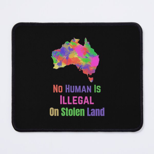 Item preview, No Human is illegal on Stolen Land| Stolen Lands| Occupied Lands| illegal settlement (Sixth Edition): designed and sold by TheShahinDesign.