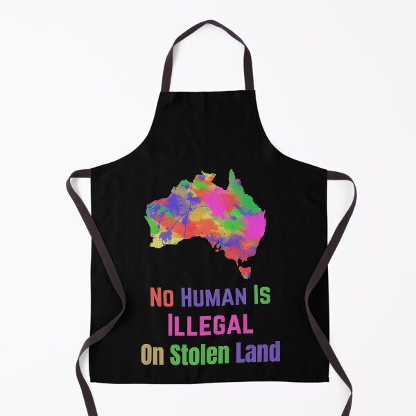 Item preview, No Human is illegal on Stolen Land| Stolen Lands| Occupied Lands| illegal settlement (Sixth Edition): designed and sold by TheShahinDesign.