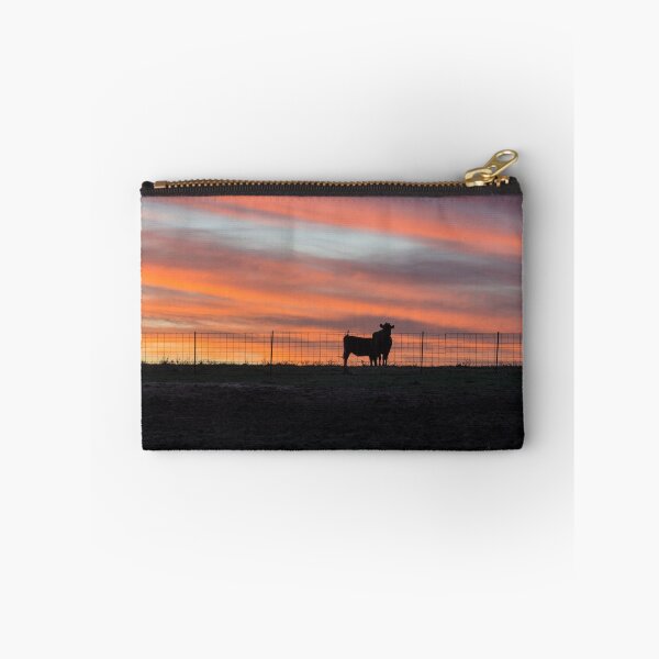 Item preview, Cattle Silhouette Sunset designed and sold by mljdwhite.