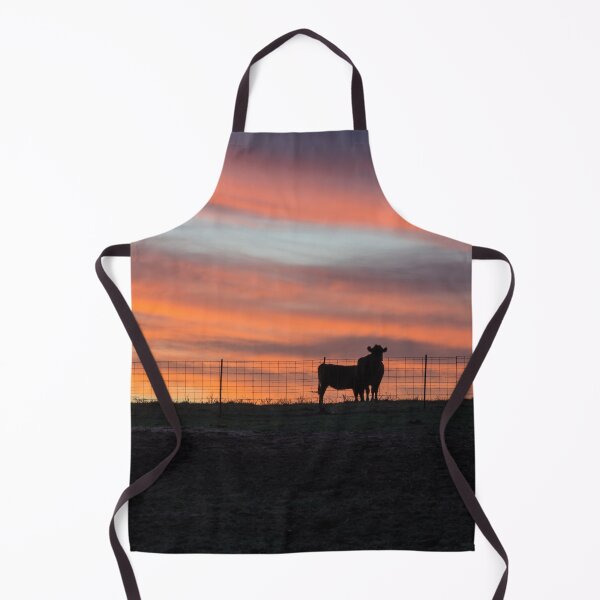 Item preview, Cattle Silhouette Sunset designed and sold by mljdwhite.