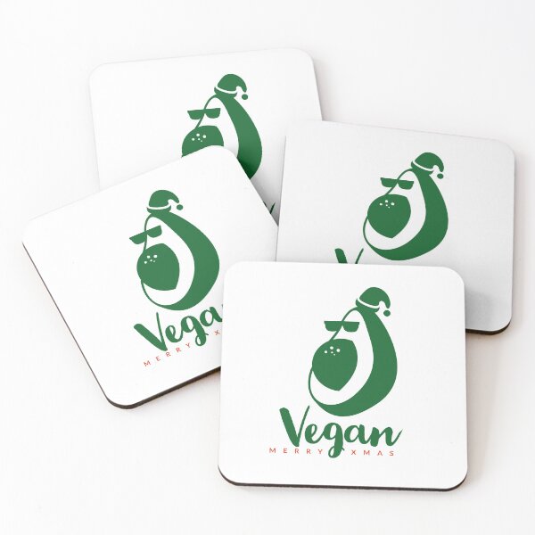 Item preview, vegan merry xmas - christmas vegan - avocado - avocado funny - XMAS designed and sold by Tropical Blood.