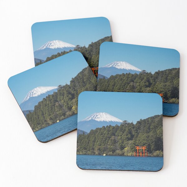 Item preview, Mount Fuji against Lake Ashi designed and sold by shivaasaemeow.