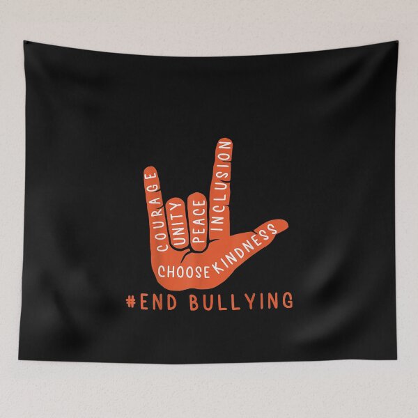 Item preview, Unity Day Orange Kids 2021 Anti Bullying Love Sign Language designed and sold by GarnerPugh.