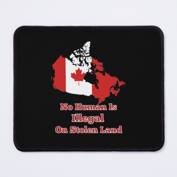 Item preview, No Human is illegal on Stolen Land| Stolen Lands| Occupied Lands| illegal settlement (Seventh Edition): designed and sold by TheShahinDesign.