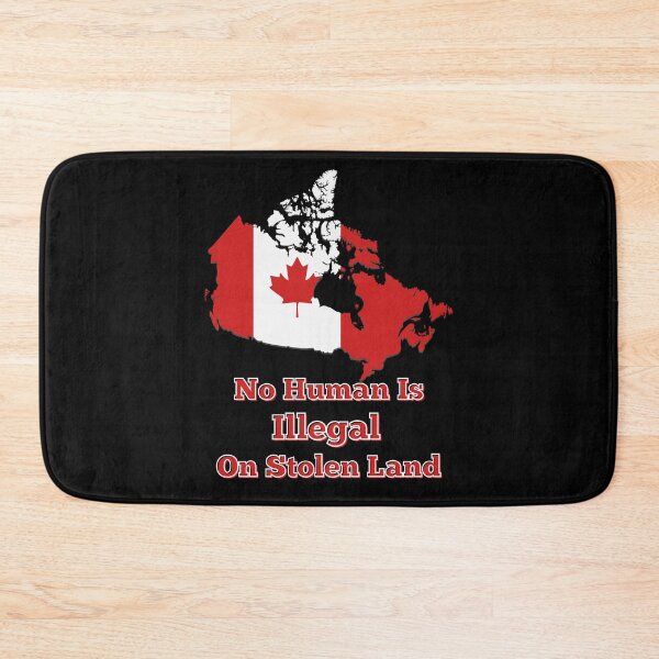 Item preview, No Human is illegal on Stolen Land| Stolen Lands| Occupied Lands| illegal settlement (Seventh Edition): designed and sold by TheShahinDesign.