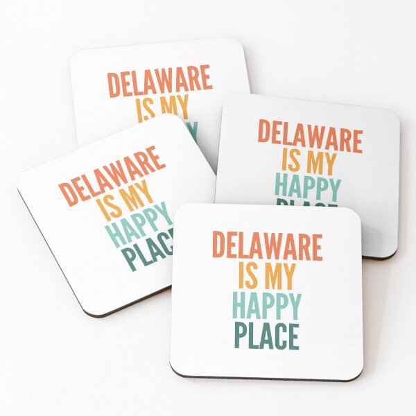 Item preview, Delaware Is My Happy Place designed and sold by PeachesMommy.