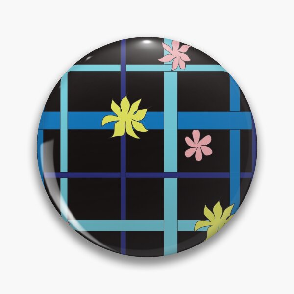 Item preview, checks and flowers designed and sold by Naureen-w-a.