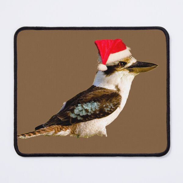Item preview, Kookaburra,Christmas Kookaburra on Tan background designed and sold by Ohlordi.