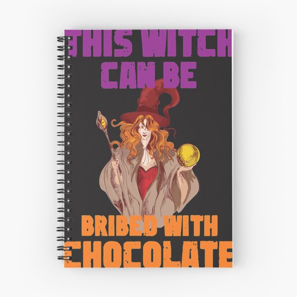 Item preview, halloween this witch can be bribed with chocolate designed and sold by carolcollins54.