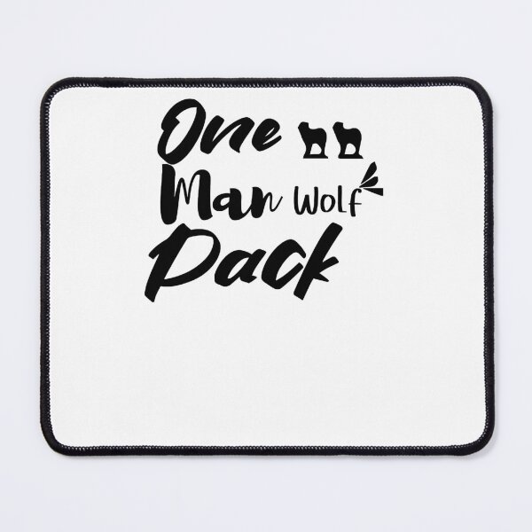 Item preview, One Man Wolf Pack- wolves designed and sold by MissBoujiee.