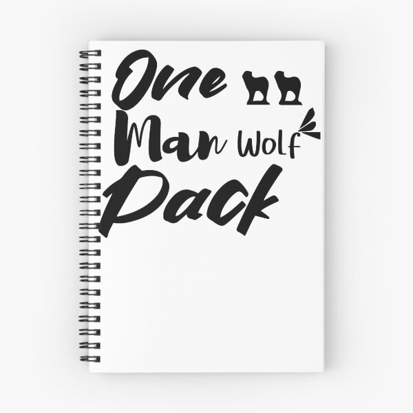 Item preview, One Man Wolf Pack- wolves designed and sold by MissBoujiee.